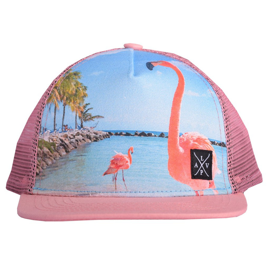 Snapback cap (Flamingo)
