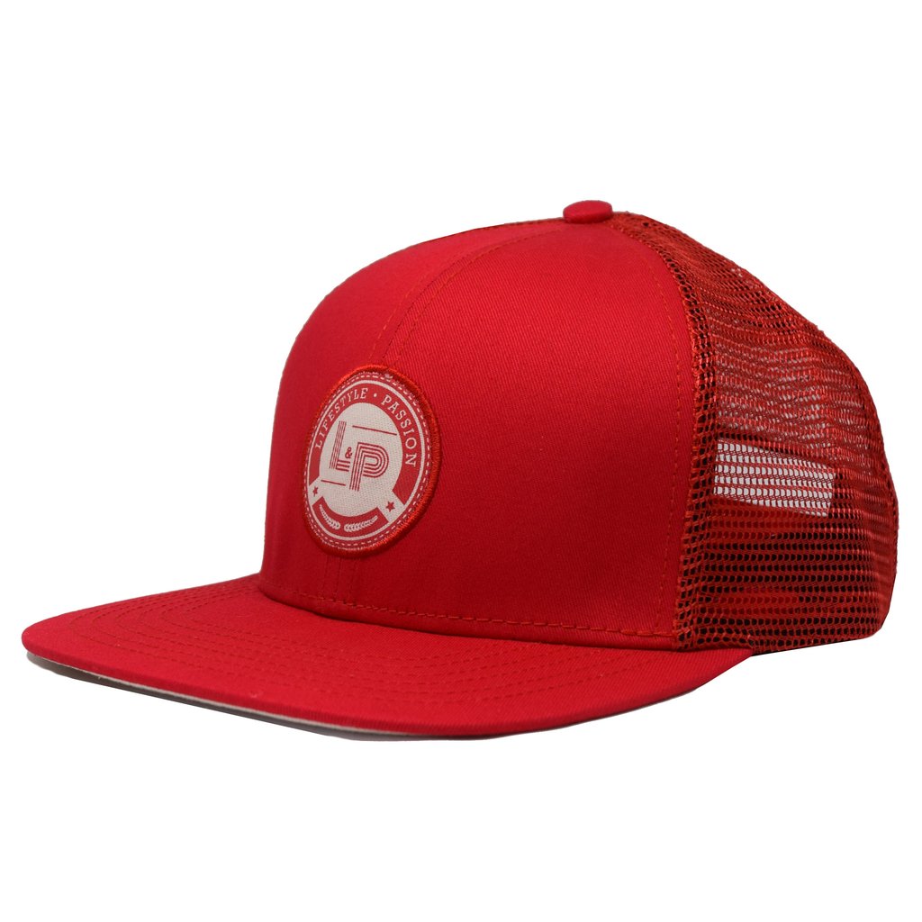 Snapback cap (Royale Red)