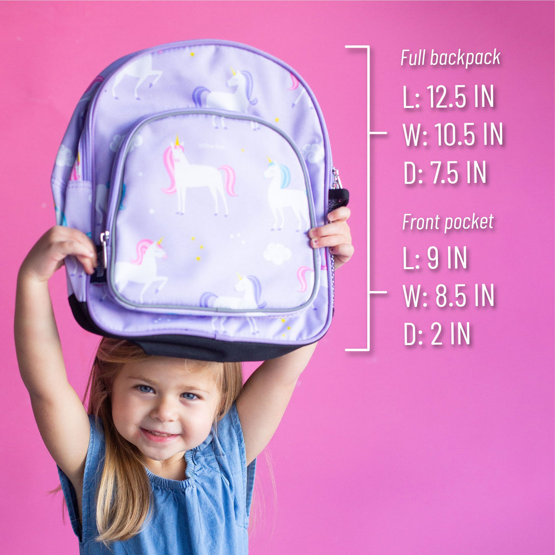 Unicorn 12 Inch Backpack