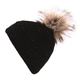 Knit Hat - Black Sparkle