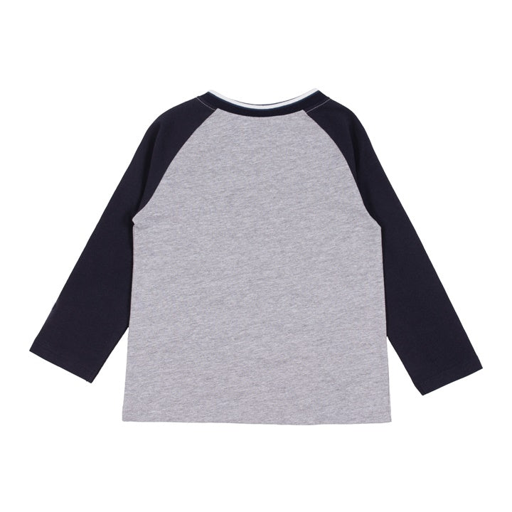 Gray Mix Long Sleeve T-Shirt