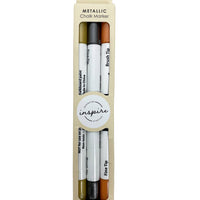 Inspire Metallic Chalk Marker Set 3
