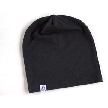 SIMPLE SLOUCHY HAT (BLACK)