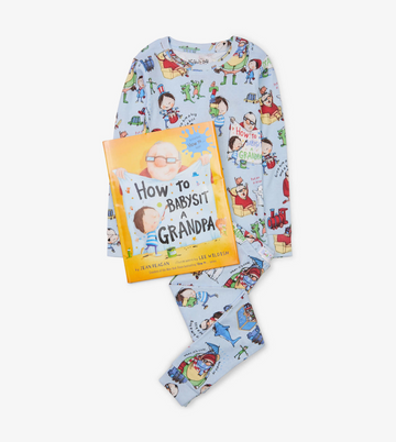 How to Babysit a Grandpa Book and Pajama Set