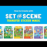 set the scene transfer stickers magic - let's go camping
