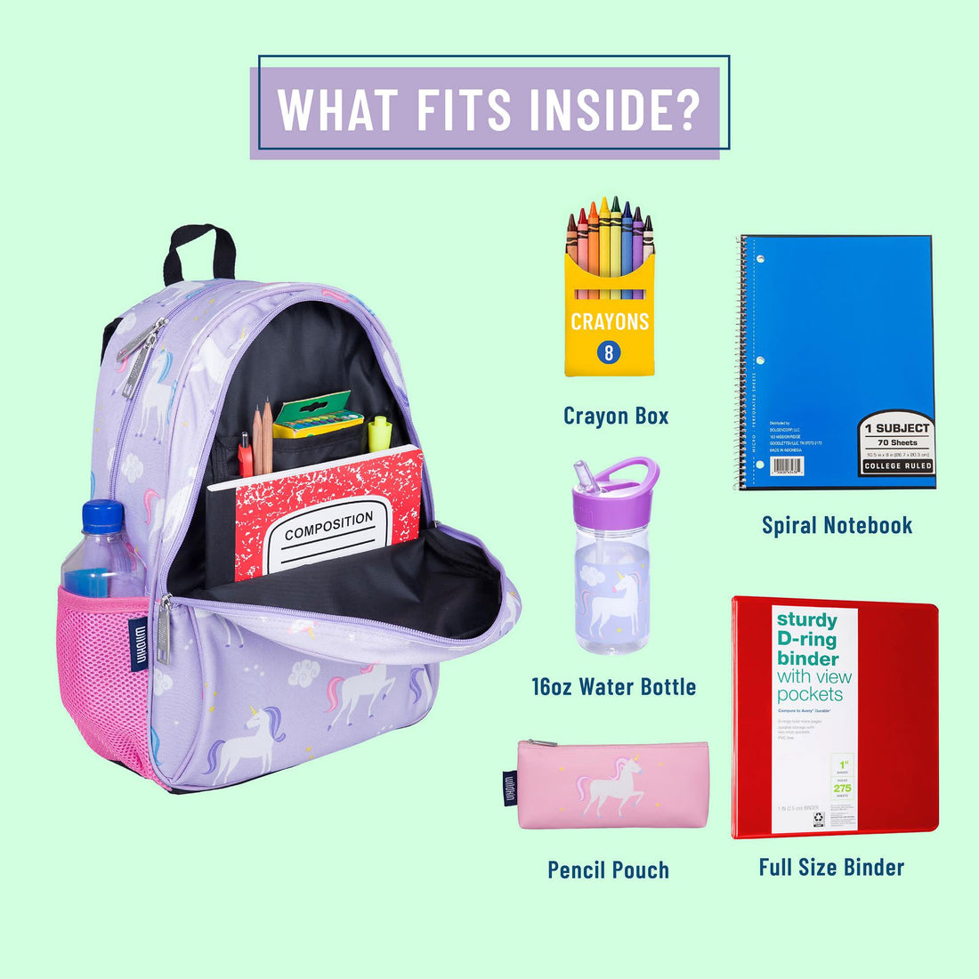 Unicorn 15 Inch Backpack