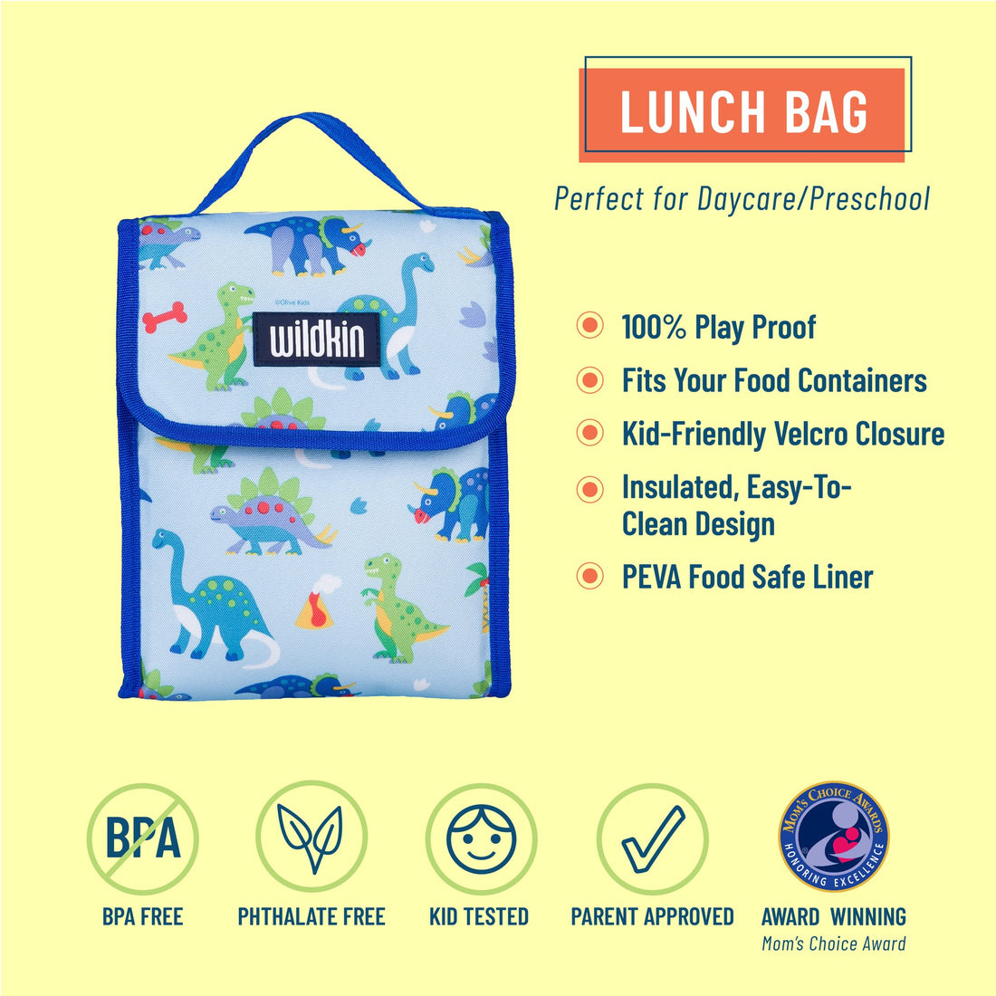 Dinosaur Land Lunch Bag