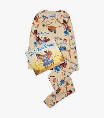 Little Blue Truck Book and Pajama Set