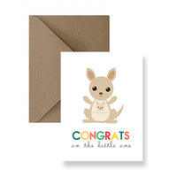 Congrats On The Little One Card