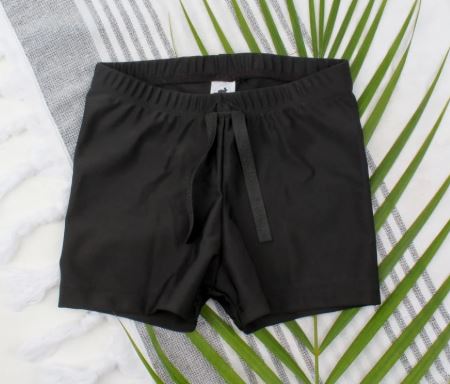 Baby/Kid's UPF50+ Euro Swim Shorts | Black