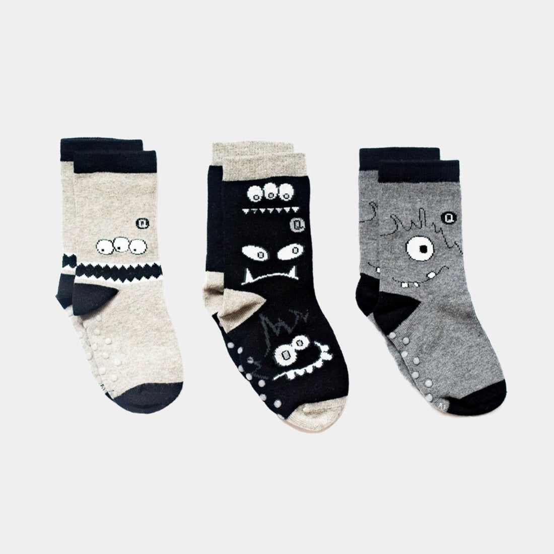 Monochrome Monsters + More - [3 pairs]