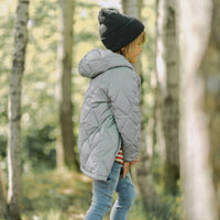 QUILTED HOODED PARKA, UNISEX