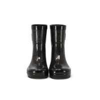 Rain Boots - Glitter - Black