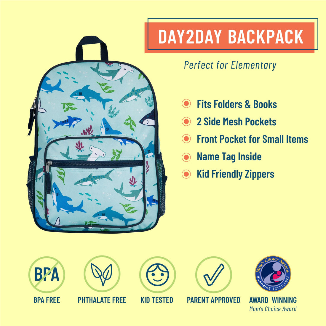 Shark Attack Day2Day Backpack