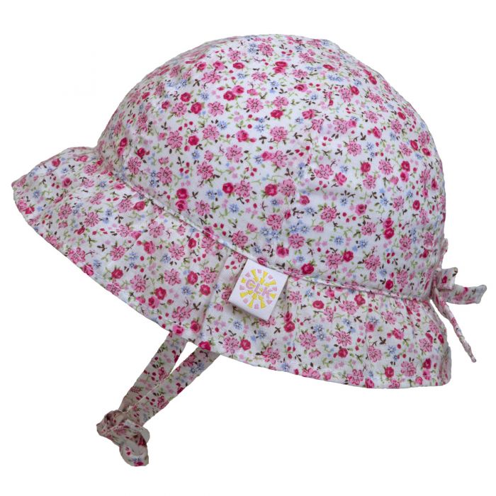Pink Flowers Hat