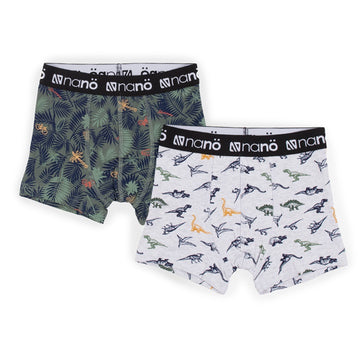 BOXERS, 2-PACK - GREEN