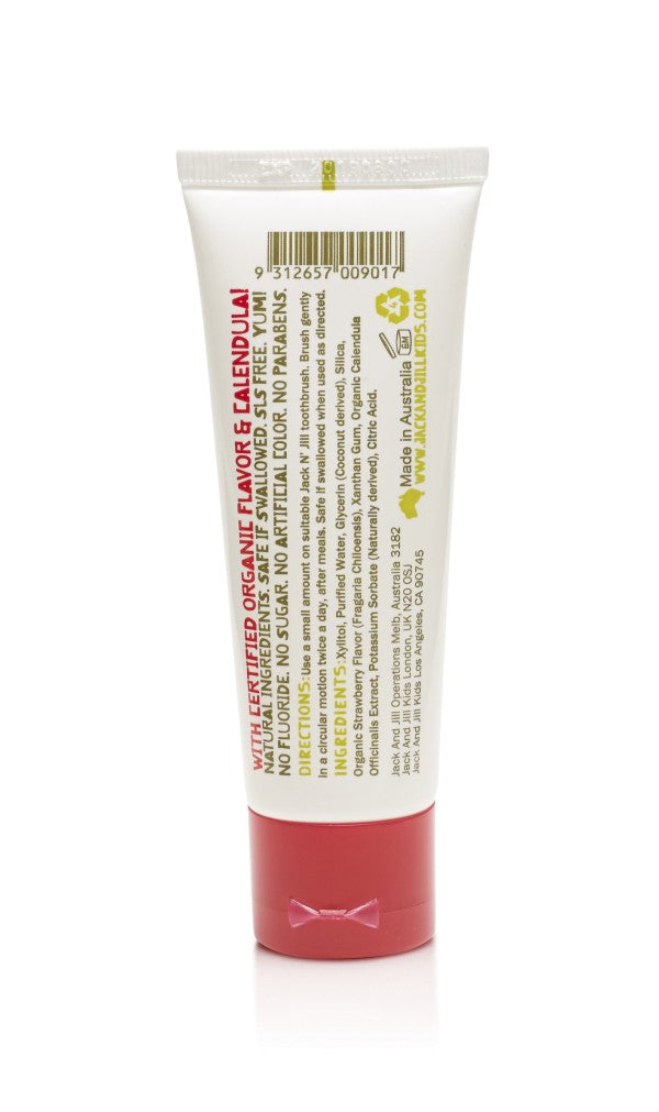 Strawberry Jack N' Jill Natural Toothpaste 50g