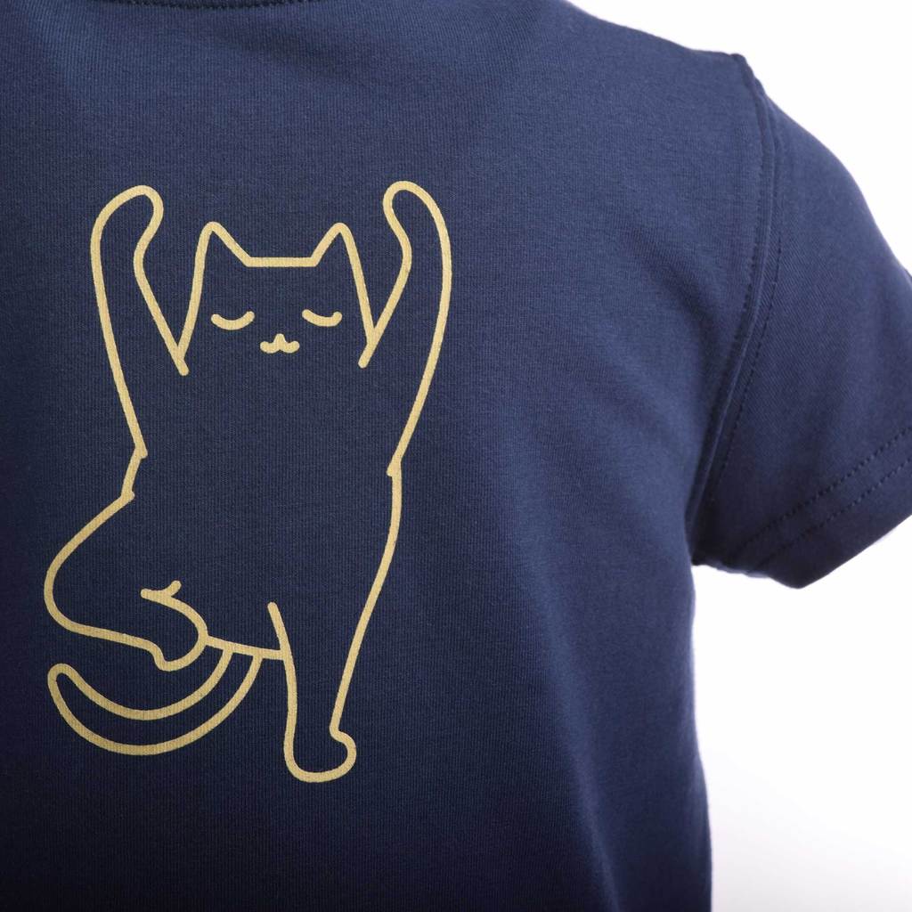 T-shirt (Yoga Cat)